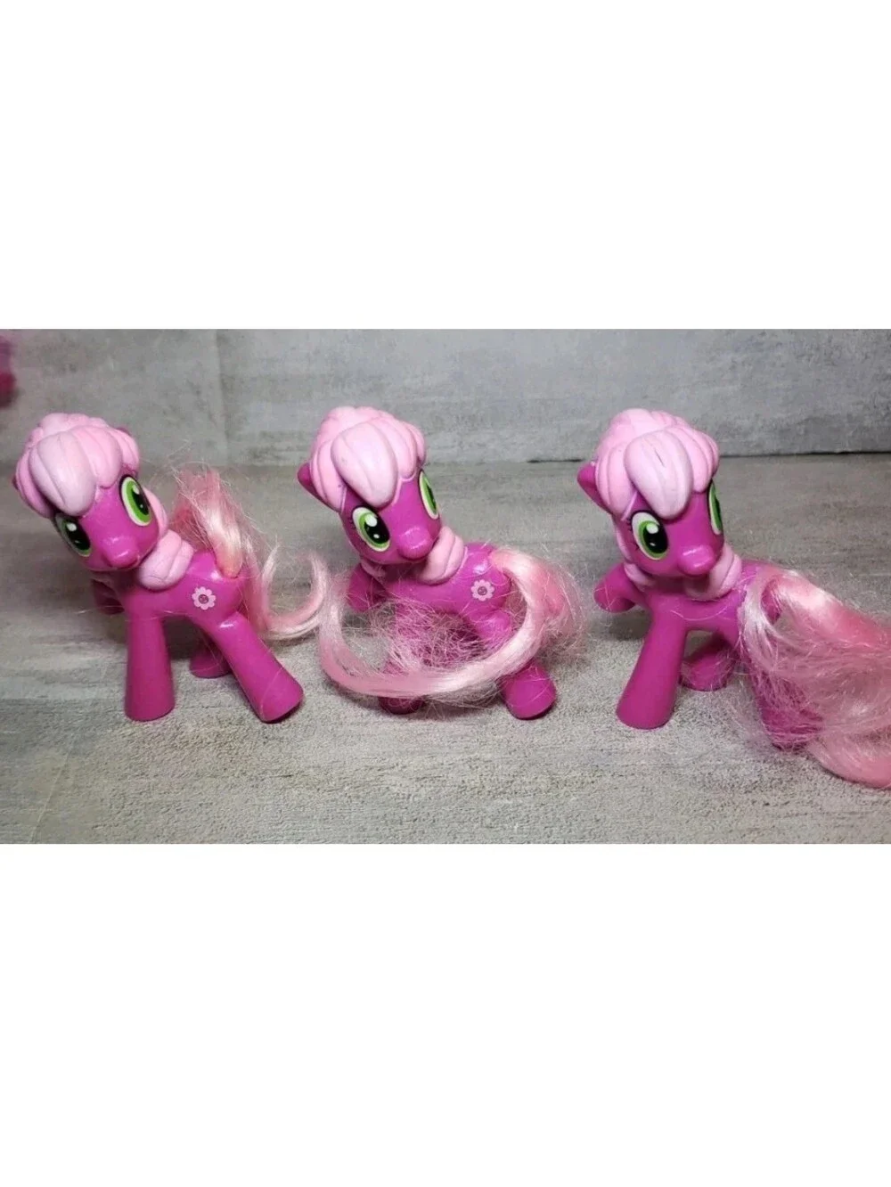 My Little Pony McDonald's Toy Lot Of 12 Brushable  2005 2008 2009 2011 2014